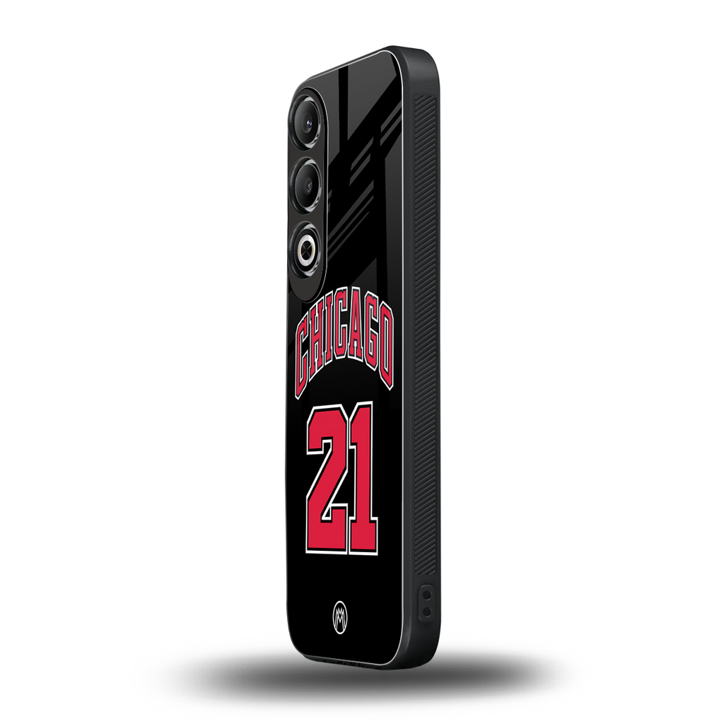 chicago 21 back phone cover | glass case for oneplus nord ce 4