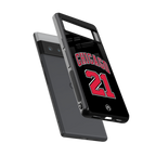 chicago 21 back phone cover | glass case for google pixel 6 pro