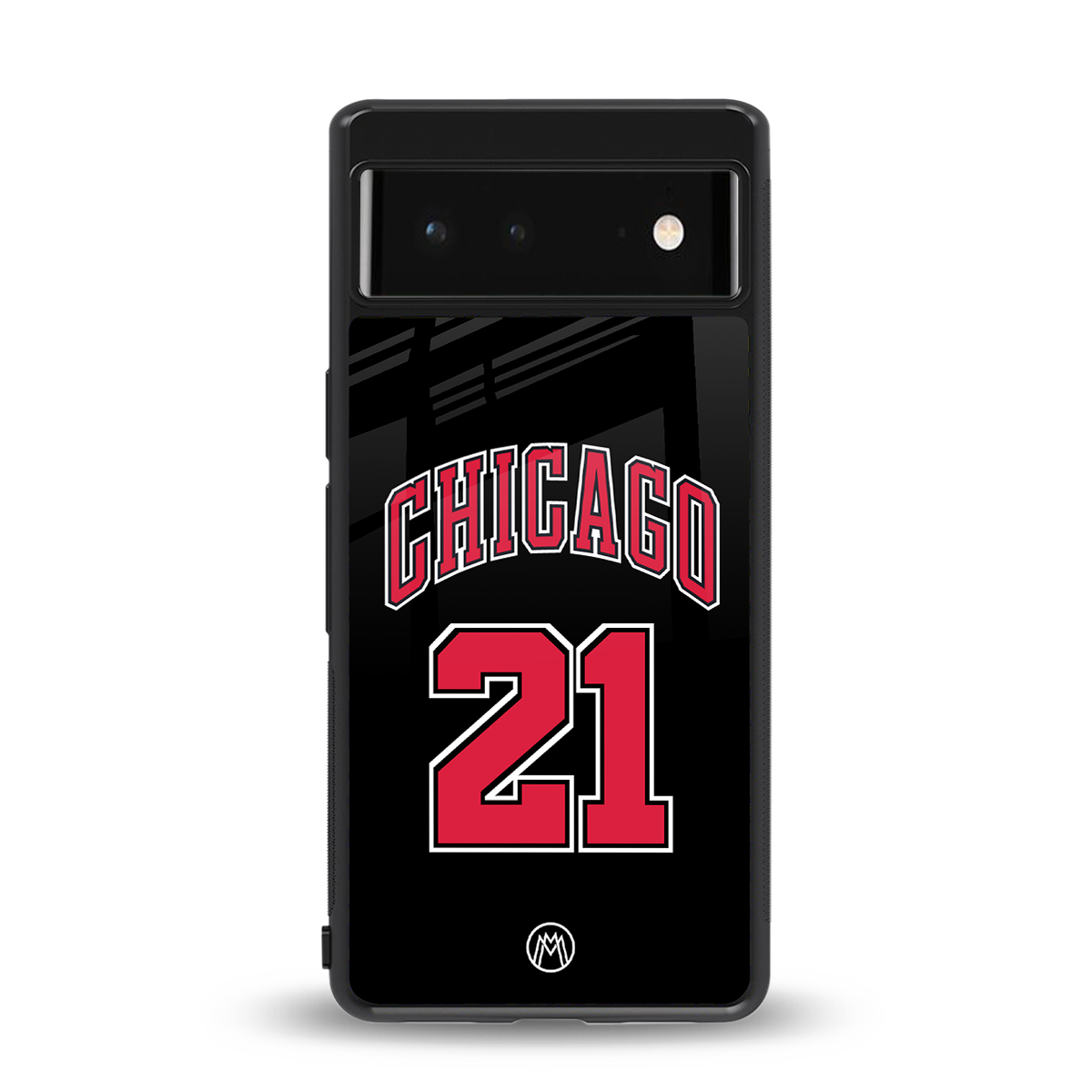 chicago 21 back phone cover | glass case for google pixel 6