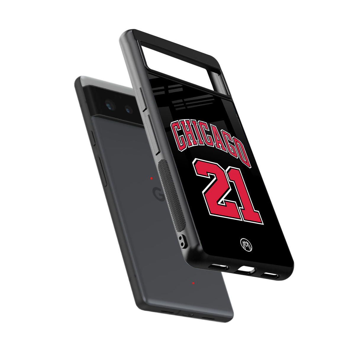 chicago 21 back phone cover | glass case for google pixel 6