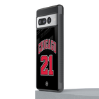 chicago 21 back phone cover | glass case for google pixel 7 pro