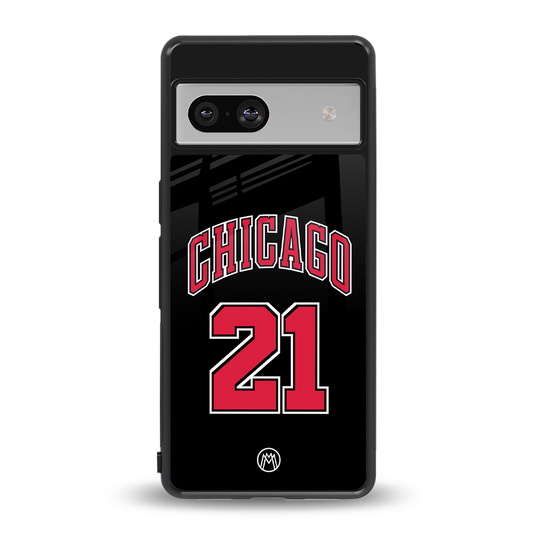 chicago 21 back phone cover | glass case for Google Pixel 7