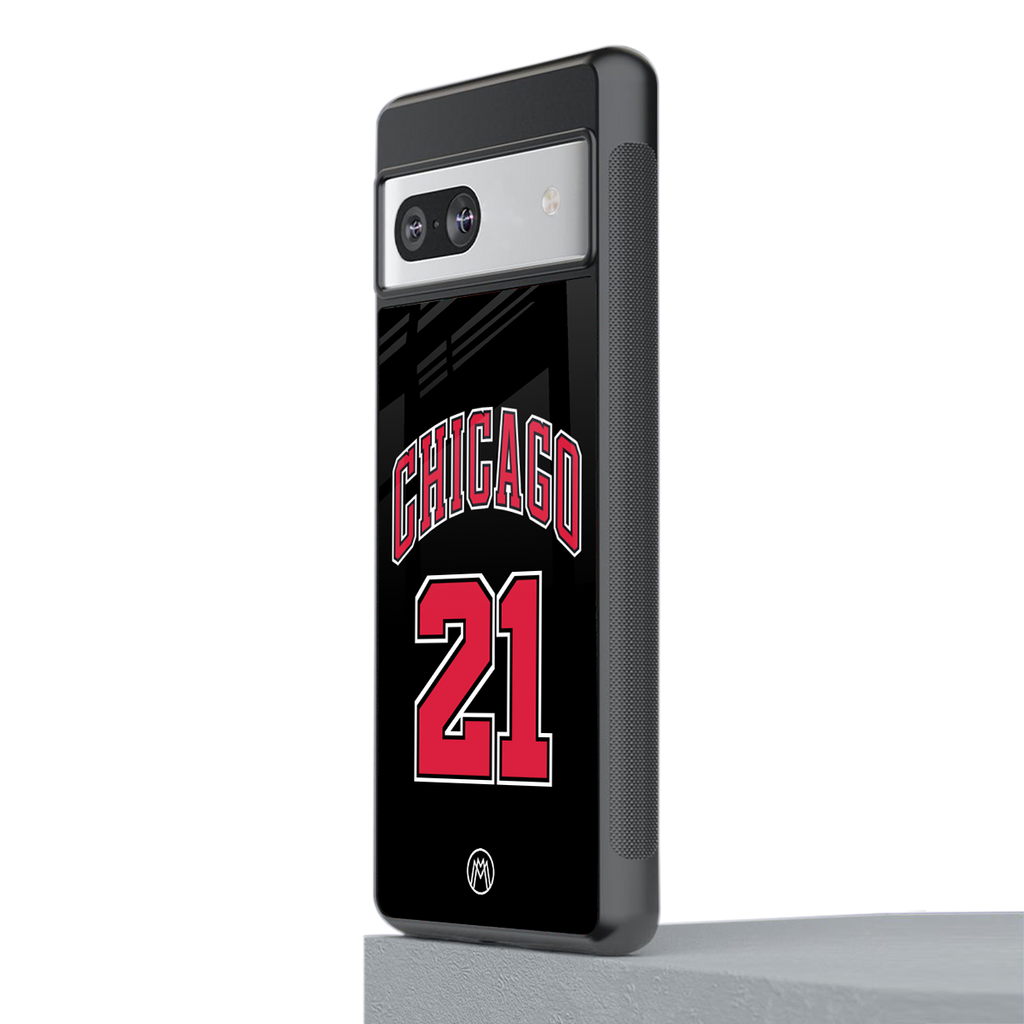 chicago 21 back phone cover | glass case for Google Pixel 7