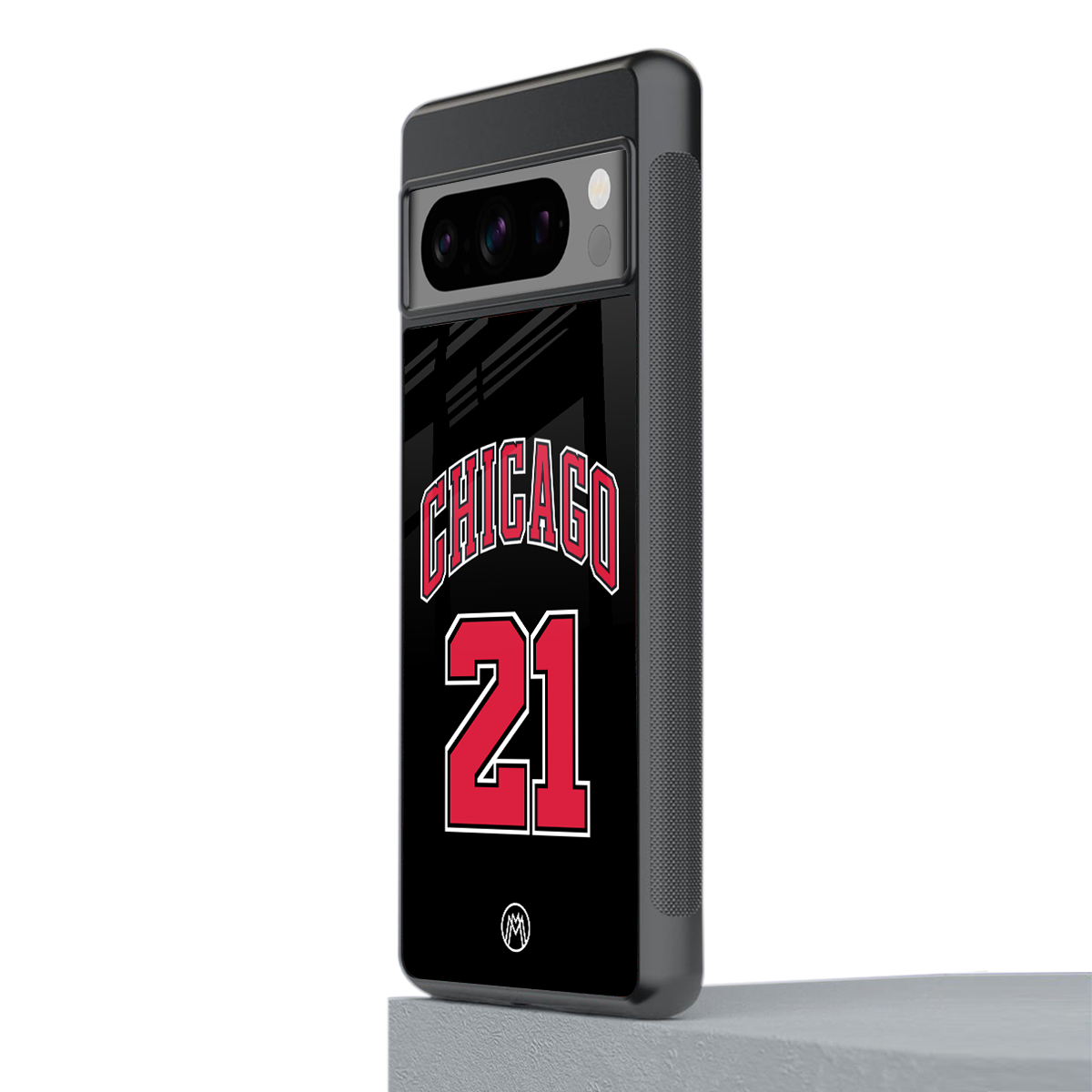 chicago 21 back phone cover | glass case for google pixel 8 pro