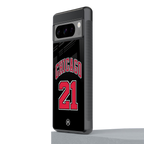 chicago 21 back phone cover | glass case for google pixel 8 pro