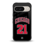 chicago 21 back phone cover | glass case for google pixel 9