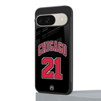 chicago 21 back phone cover | glass case for google pixel 9