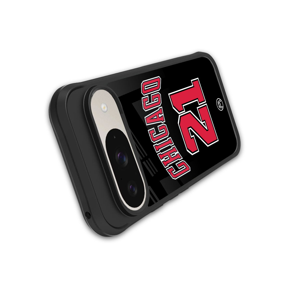 chicago 21 back phone cover | glass case for google pixel 9