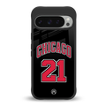 chicago 21 back phone cover | glass case for google pixel 9 pro