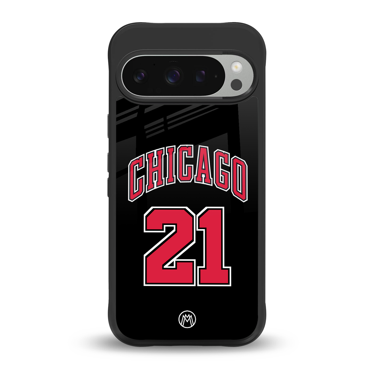 chicago 21 back phone cover | glass case for google pixel 9 pro xl