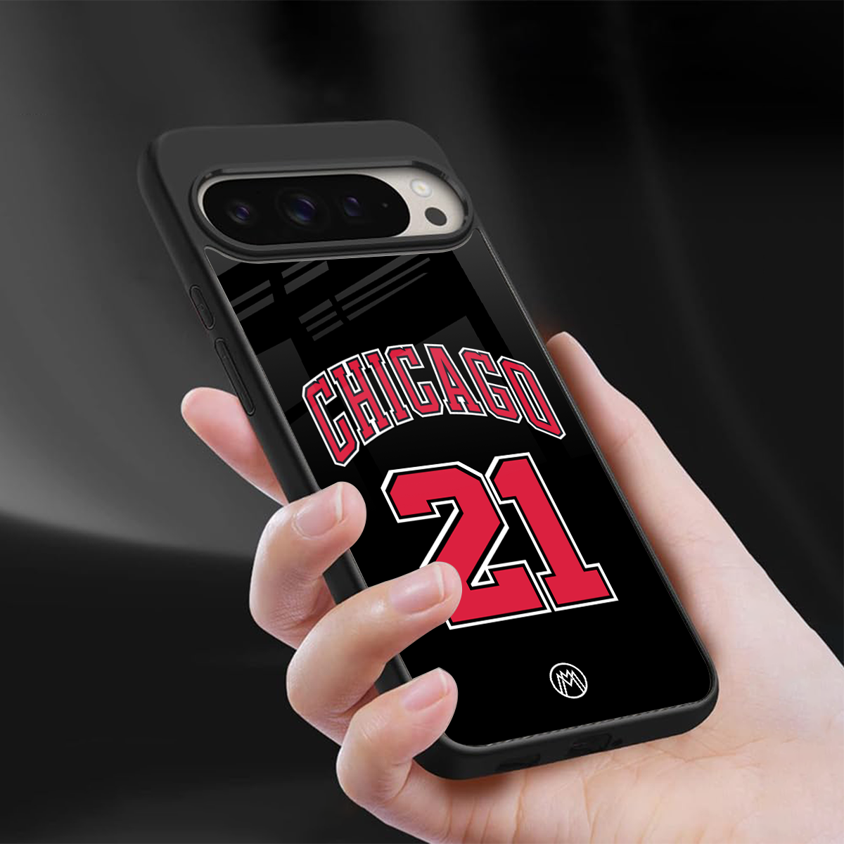 chicago 21 back phone cover | glass case for google pixel 9 pro