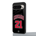 chicago 21 back phone cover | glass case for google pixel 9 pro