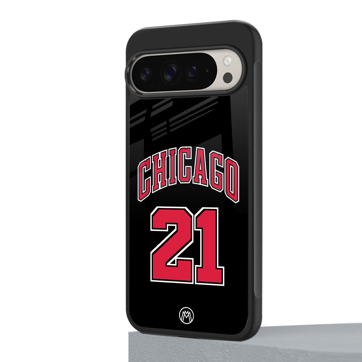 chicago 21 back phone cover | glass case for google pixel 9 pro xl