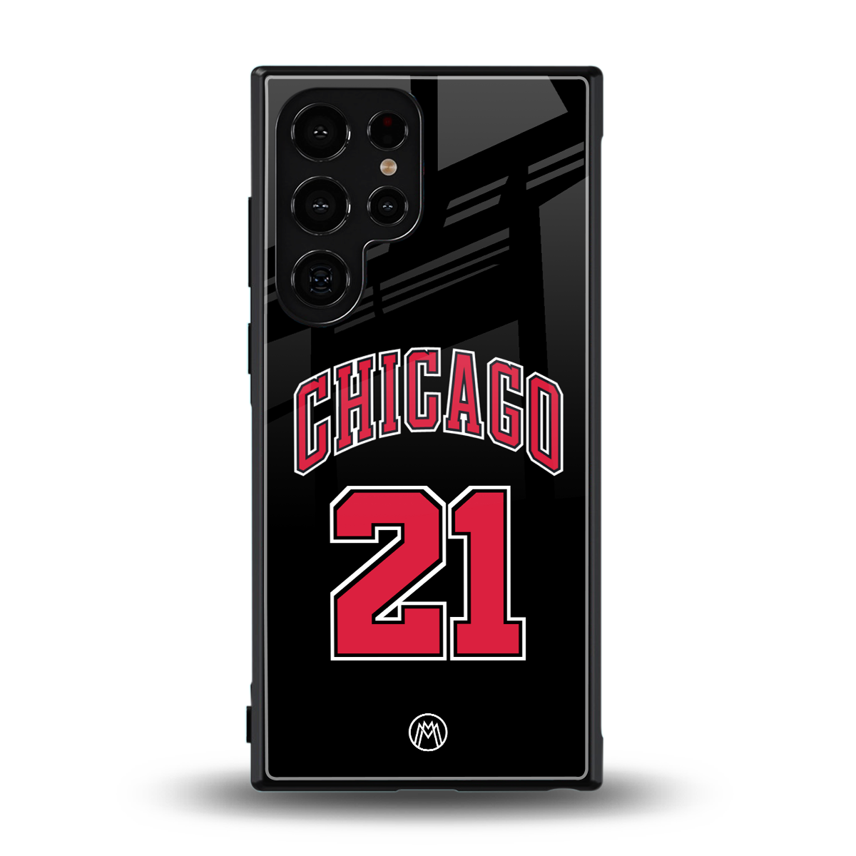 chicago 21 back phone cover | glass case for samsung galaxy s23 ultra