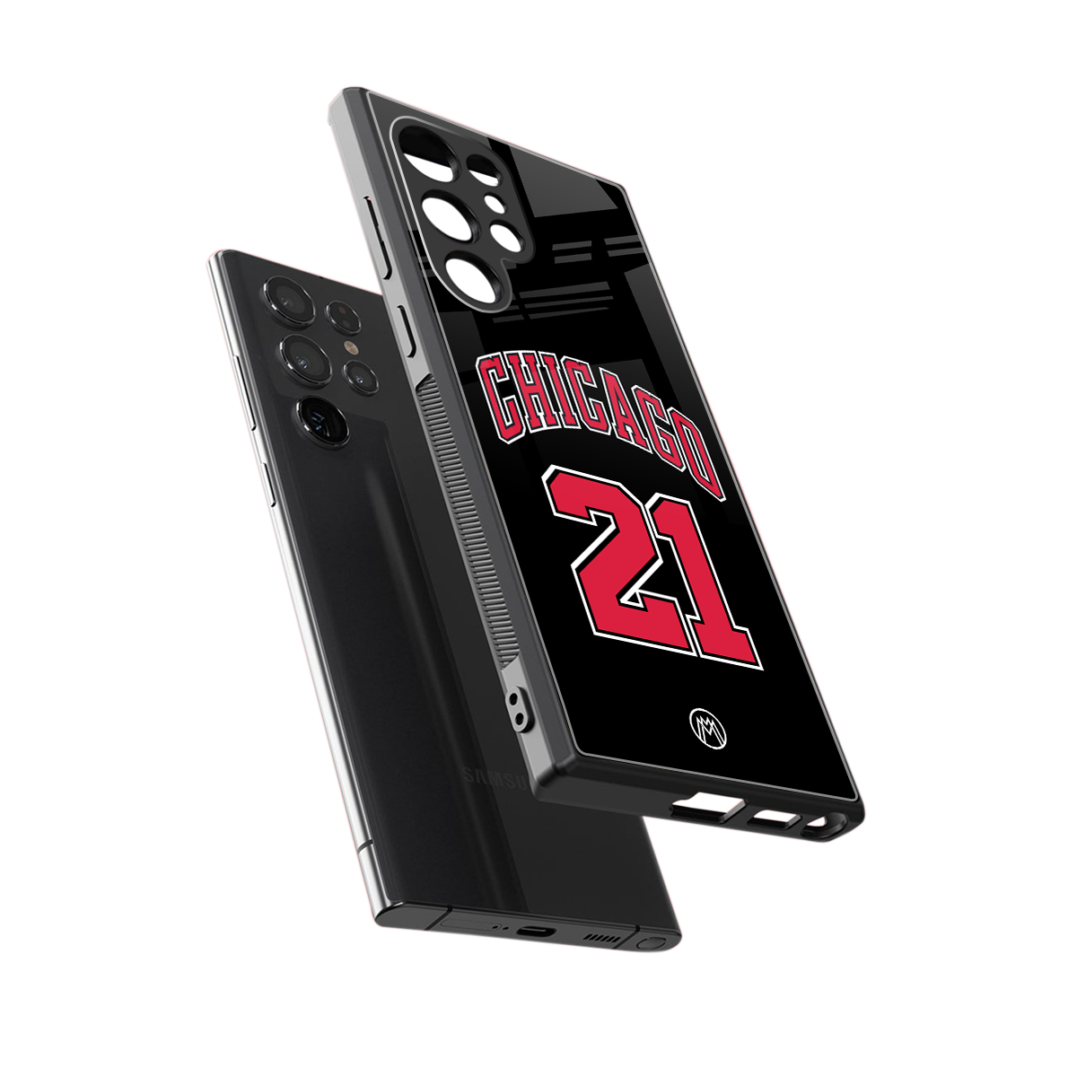 chicago 21 back phone cover | glass case for samsung galaxy s23 ultra