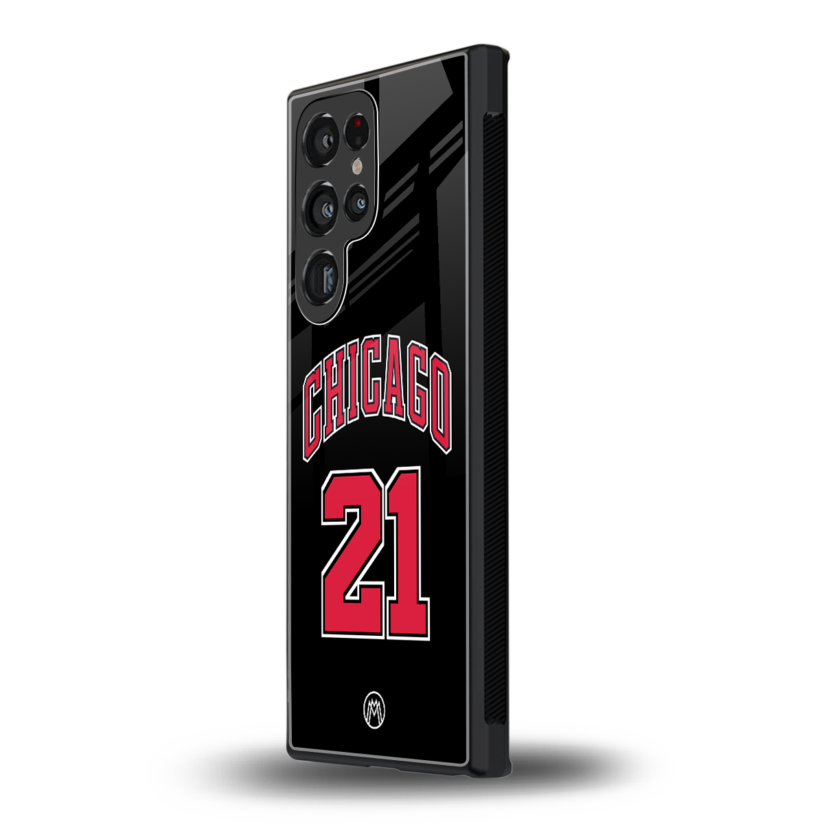 chicago 21 back phone cover | glass case for samsung galaxy s23 ultra