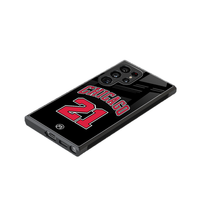 chicago 21 back phone cover | glass case for samsung galaxy s24 ultra