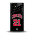 chicago 21 back phone cover | glass case for samsung galaxy s25 ultra