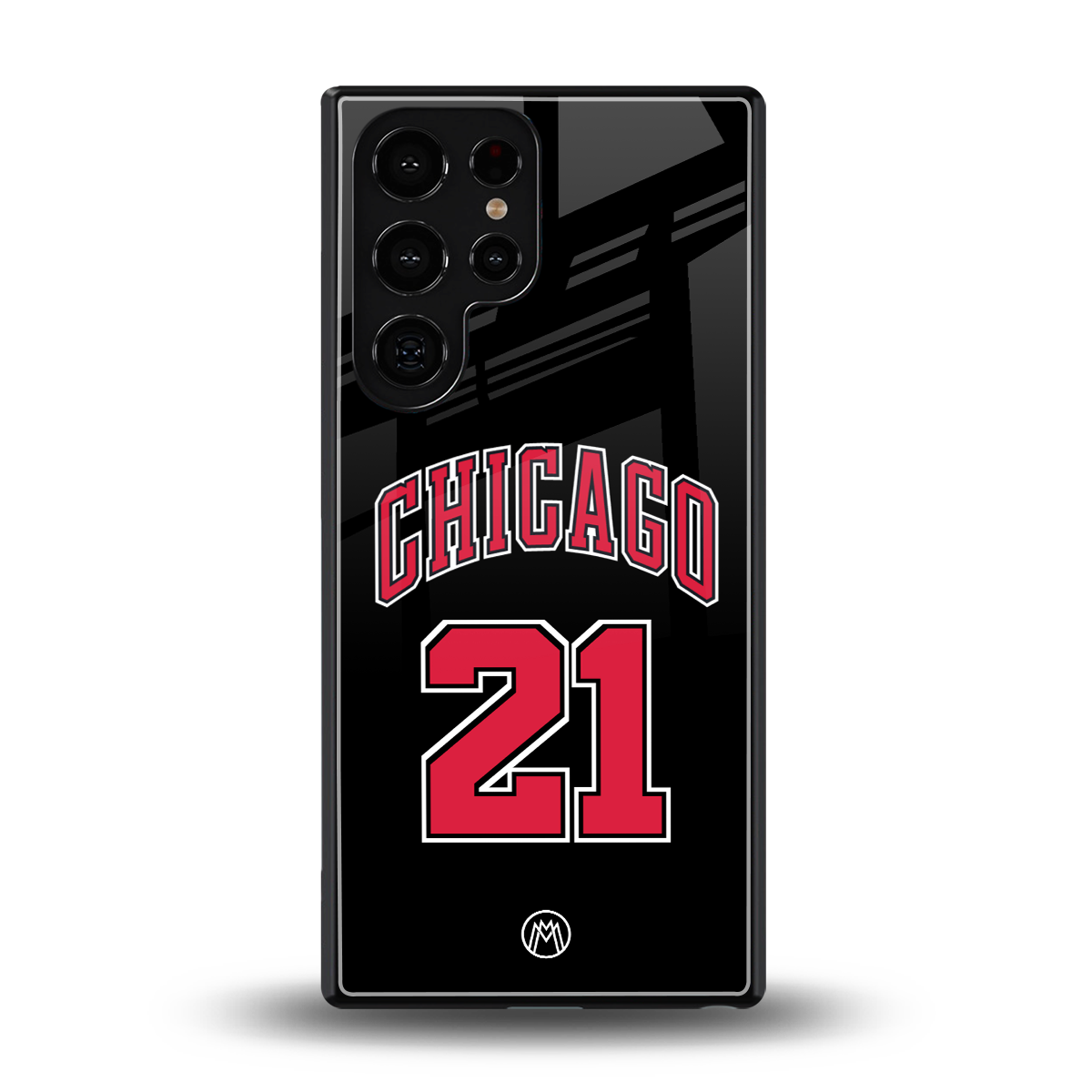 chicago 21 back phone cover | glass case for samsung galaxy s25 ultra