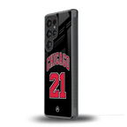 chicago 21 back phone cover | glass case for samsung galaxy s25 ultra