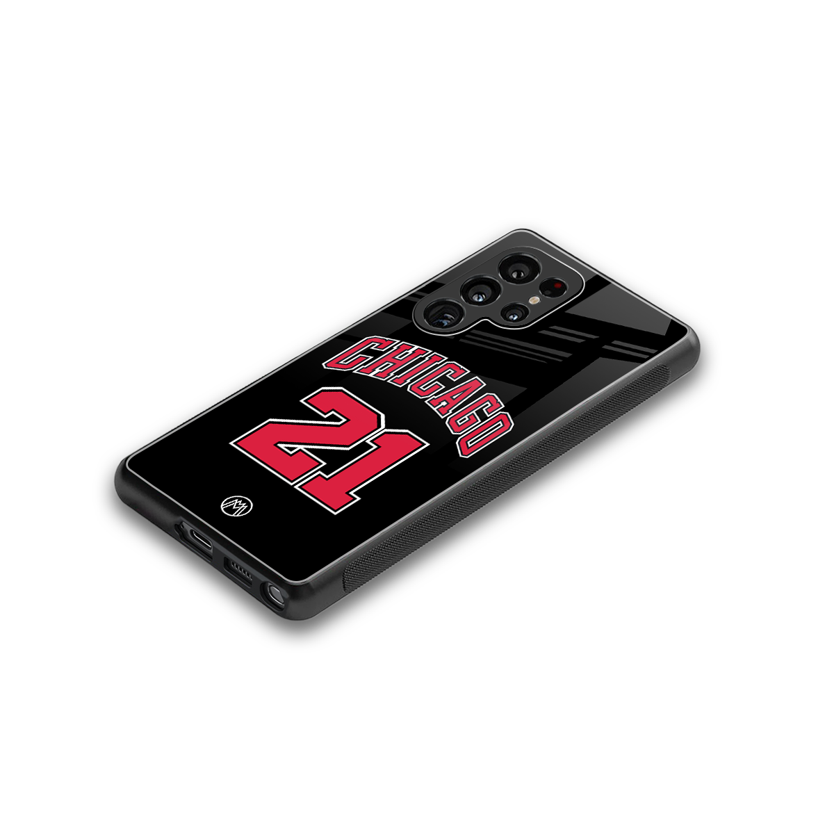 chicago 21 back phone cover | glass case for samsung galaxy s25 ultra