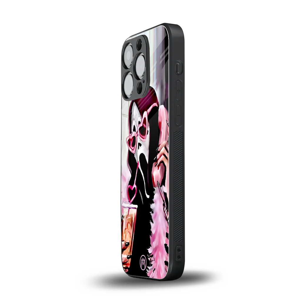 chill thrill back phone cover | glass case for iphone 13 pro