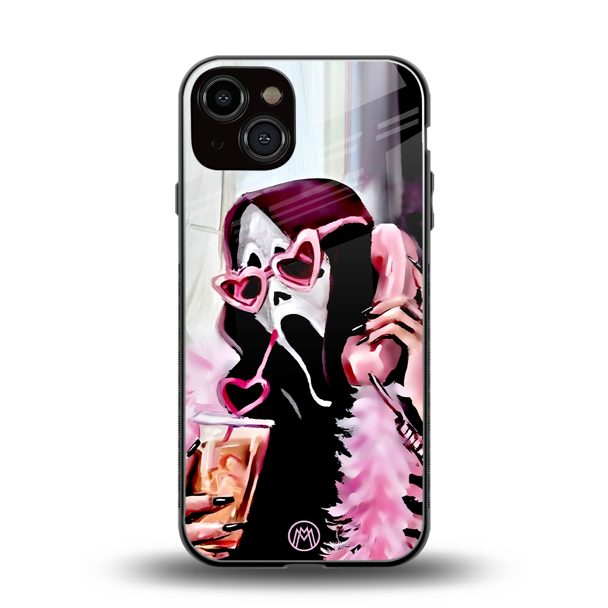 chill thrill back phone cover | glass case for iphone 13