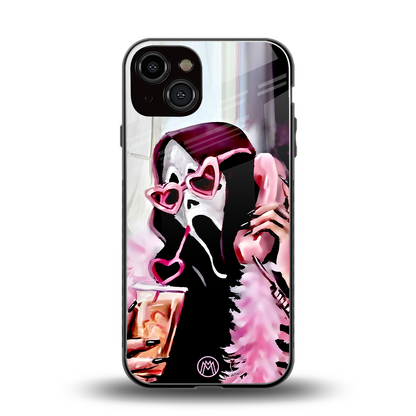 chill thrill back phone cover | glass case for iphone 13