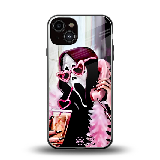 chill thrill back phone cover | glass case for iphone 13