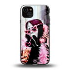 chill thrill back phone cover | glass case for iphone 14 plus