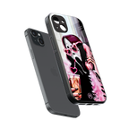 chill thrill back phone cover | glass case for iphone 14 plus