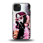 chill thrill back phone cover | glass case for iphone 15