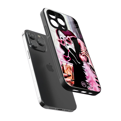 chill thrill back phone cover | glass case for iphone 14 pro