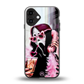 chill thrill back phone cover | glass case for iphone 16 plus