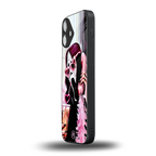 chill thrill back phone cover | glass case for iphone 16 plus
