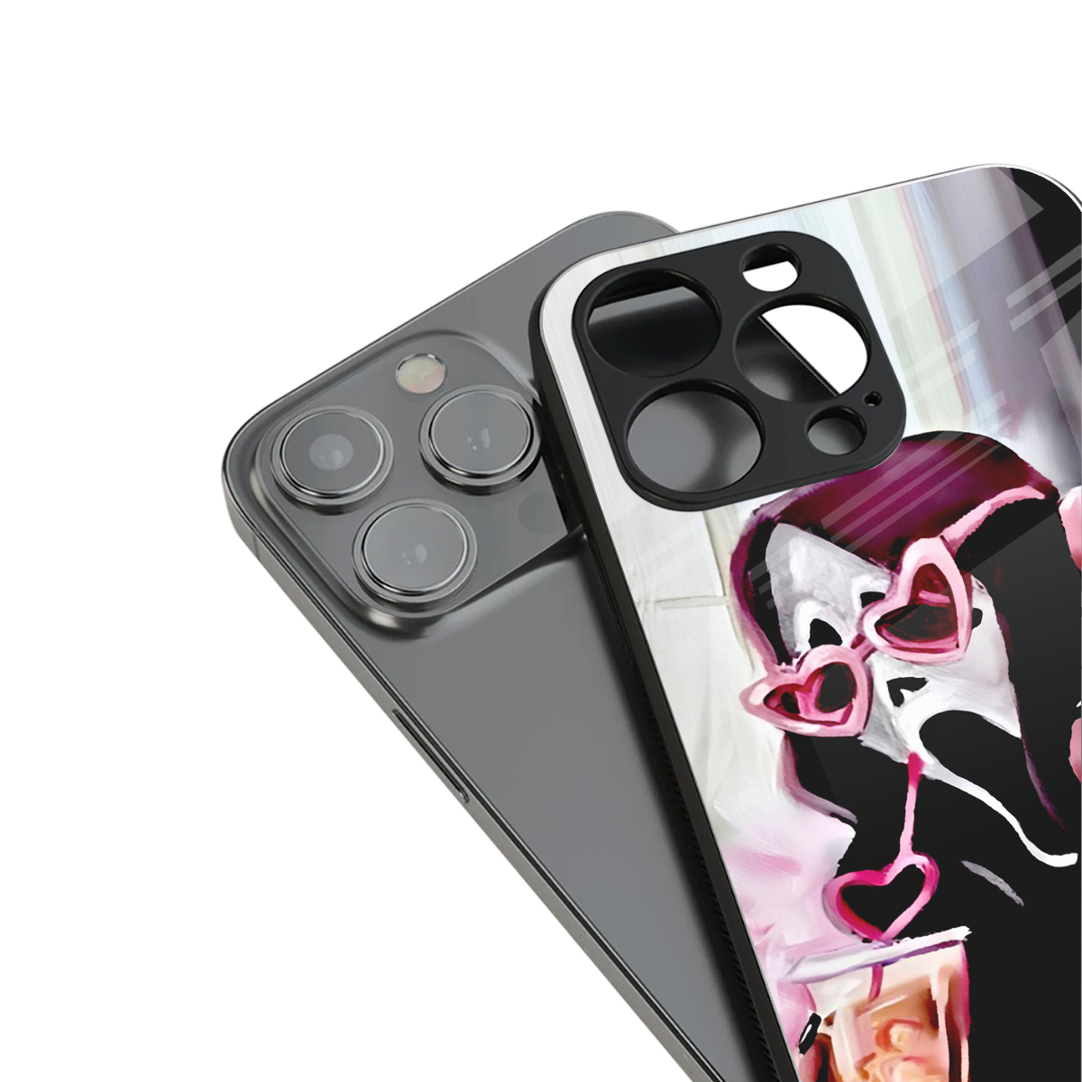 chill thrill back phone cover | glass case for iphone 13 pro