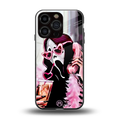 chill thrill back phone cover | glass case for iphone 16 pro