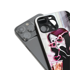 chill thrill back phone cover | glass case for iphone 14 plus