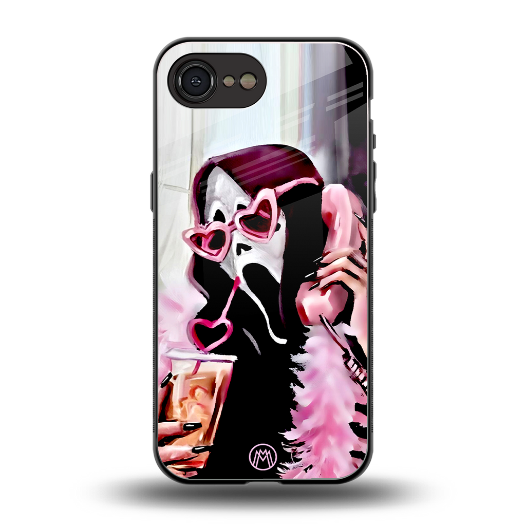 chill thrill back phone cover | glass case for iphone 16e