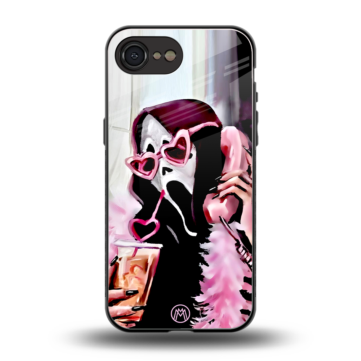 chill thrill back phone cover | glass case for iphone 16e