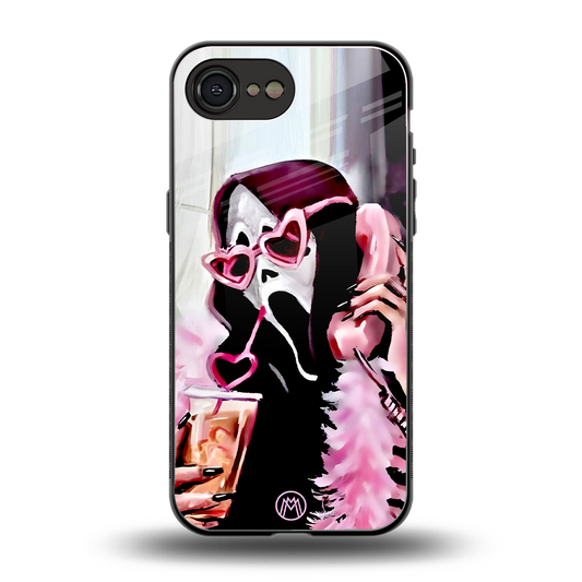 chill thrill back phone cover | glass case for iphone 16e