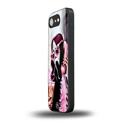 chill thrill back phone cover | glass case for iphone 16e