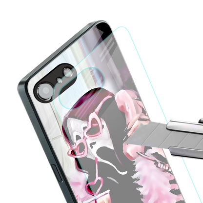 chill thrill back phone cover | glass case for iphone 16e