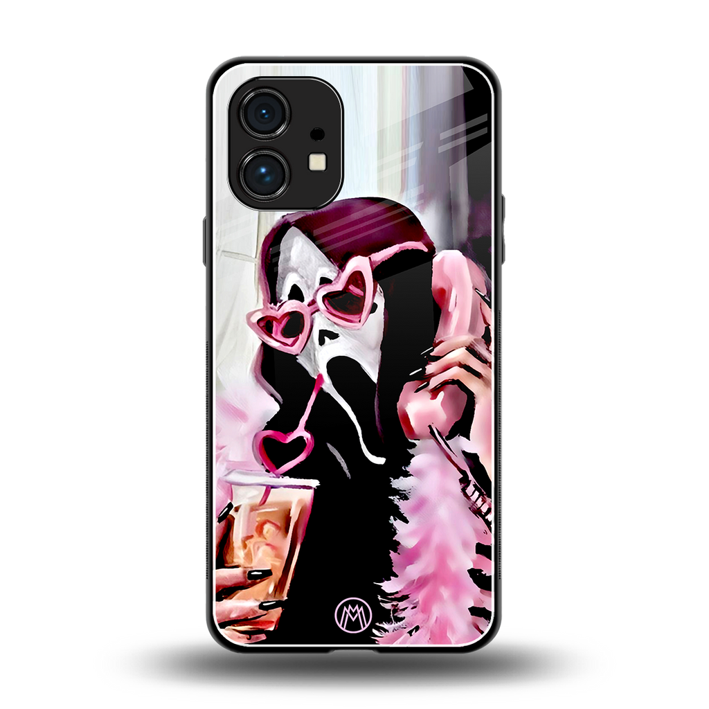 chill thrill back phone cover | glass case for nothing phone 1
