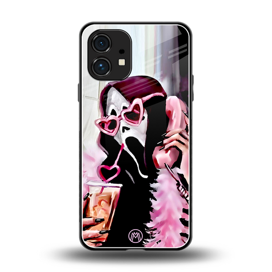 chill thrill back phone cover | glass case for nothing phone 1