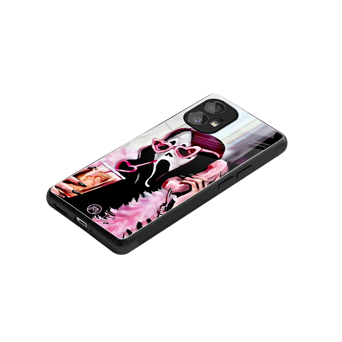 chill thrill back phone cover | glass case for nothing phone 1
