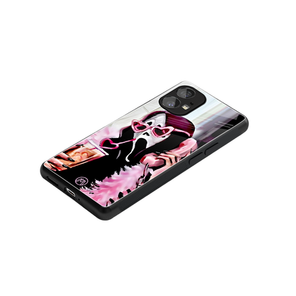 chill thrill back phone cover | glass case for nothing phone 1