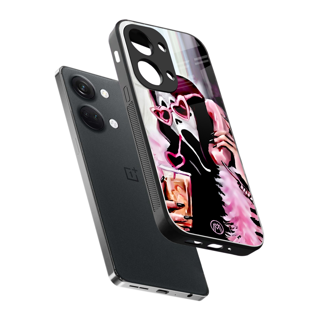 chill thrill back phone cover | glass case for oneplus nord 3