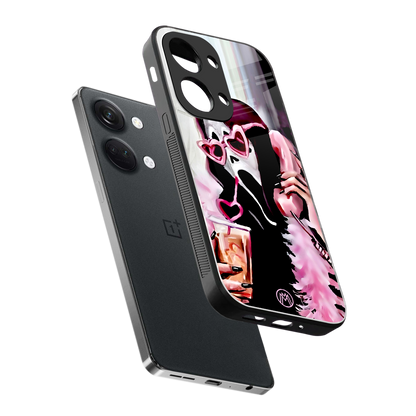 chill thrill back phone cover | glass case for oneplus nord 3