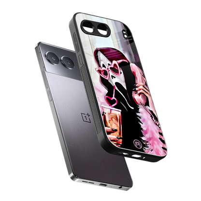 chill thrill back phone cover | glass case for oneplus nord 4